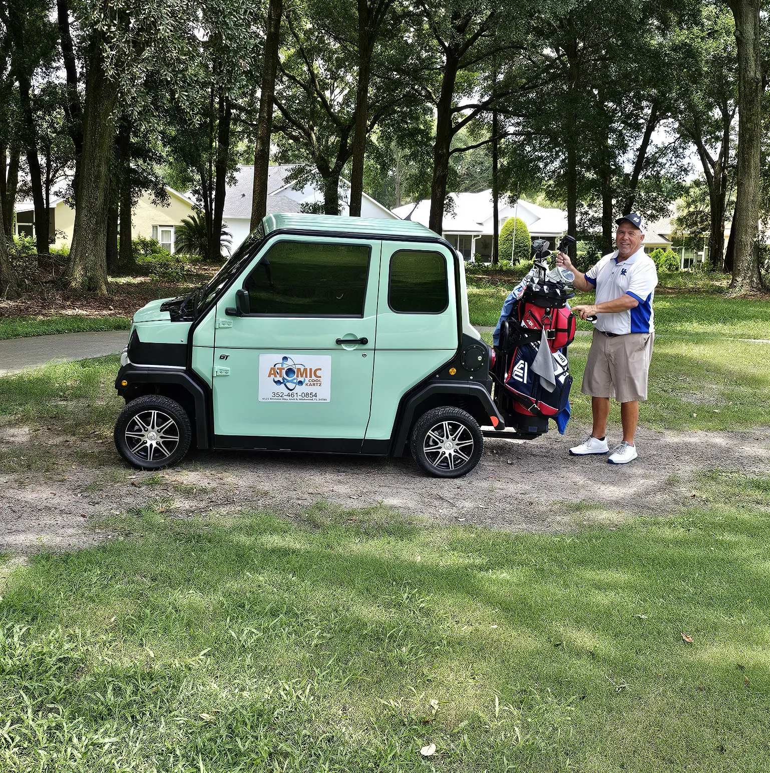 Happy Atomic Cool Kartz customer 2