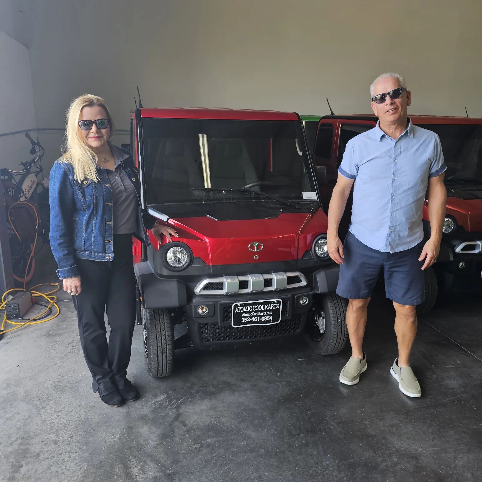 Happy Atomic Cool Kartz customer 3