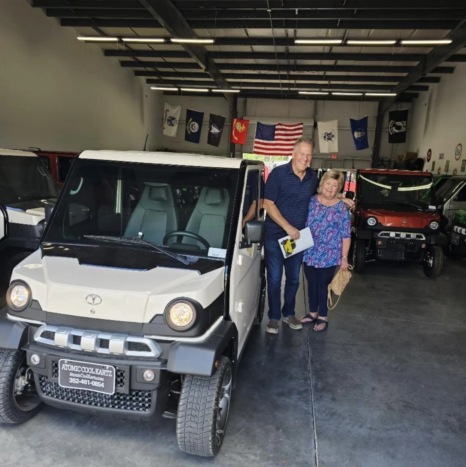 Happy Atomic Cool Kartz customer 6